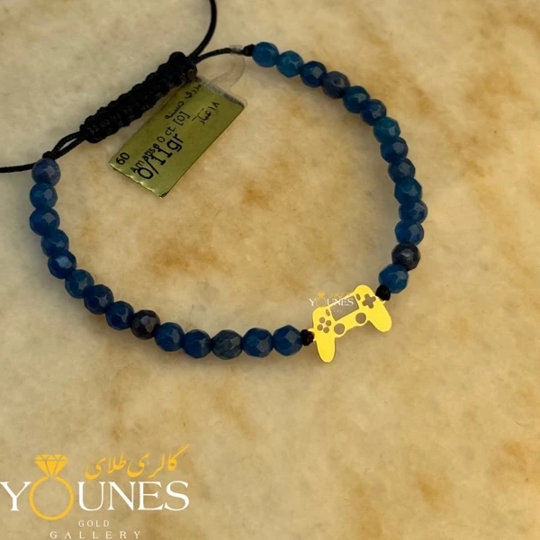 دستبند دسته بازی (پلیستیشن) طلا لیزری